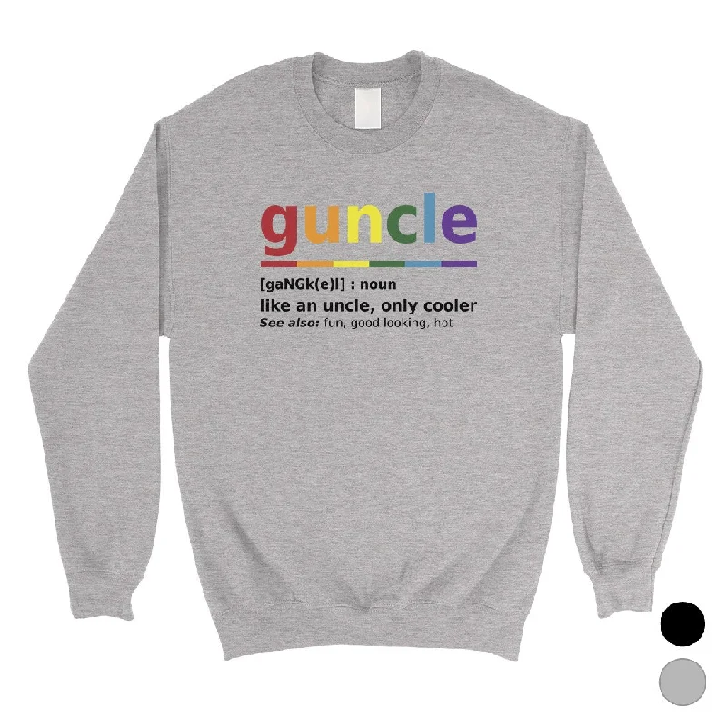 Weekend Bargains Galore LGBT Guncle Unisex SweaShirt