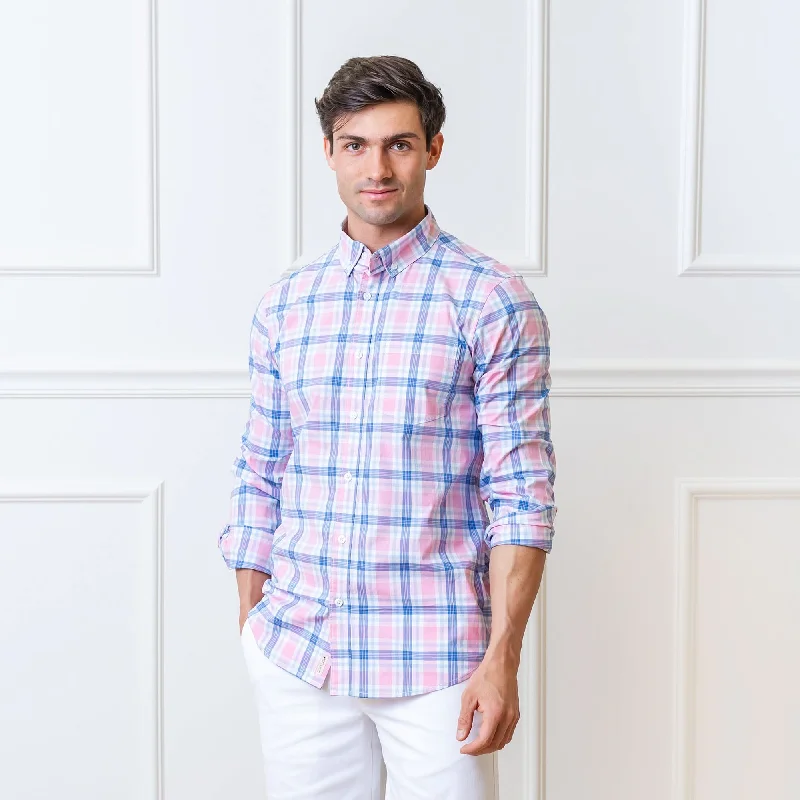 Stretch Poplin Button Down Shirt