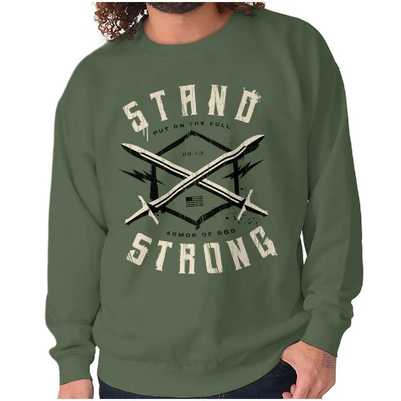 New Markdowns Stand Strong Crewneck Sweatshirt