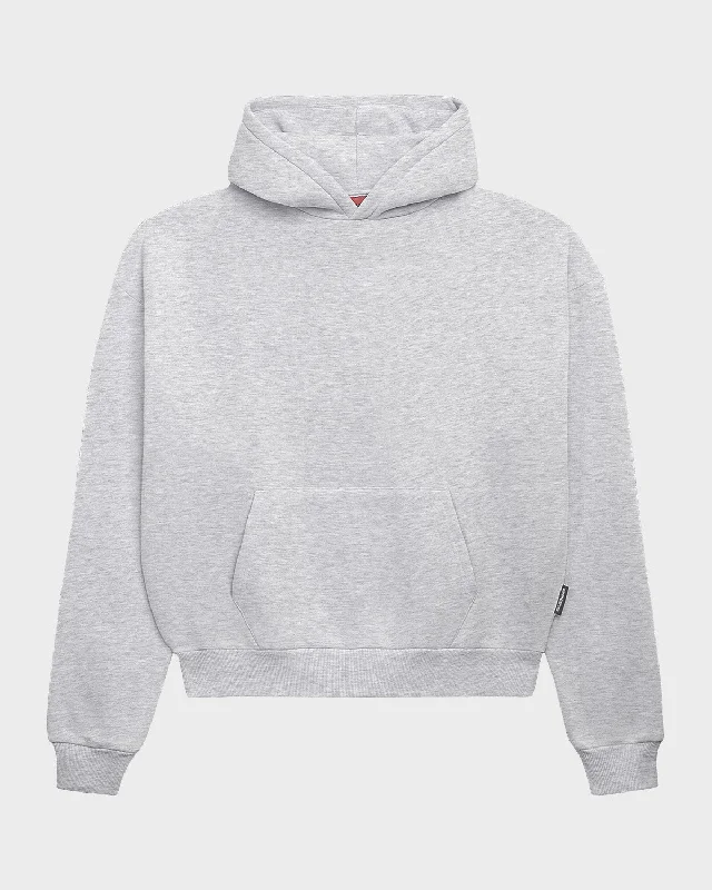 Oversized Hoodie Grey Melange