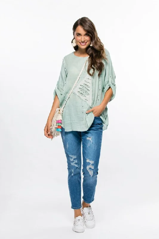 Unbeatable Deal Threadz Pull On Ripped Jeans