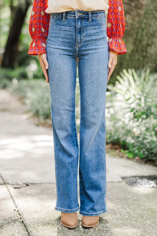 Big Deal KanCan: Take What You Need Medium Wash Ultra High Slim Flare Jeans