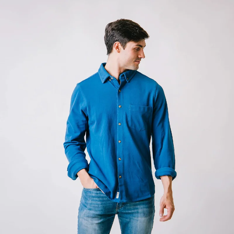 Pique Button Down Shirt