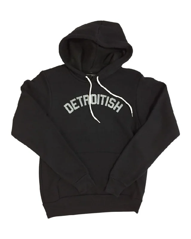 Year-End Clearance Ink Detroit Detroitish Pullover Hoodie - Black