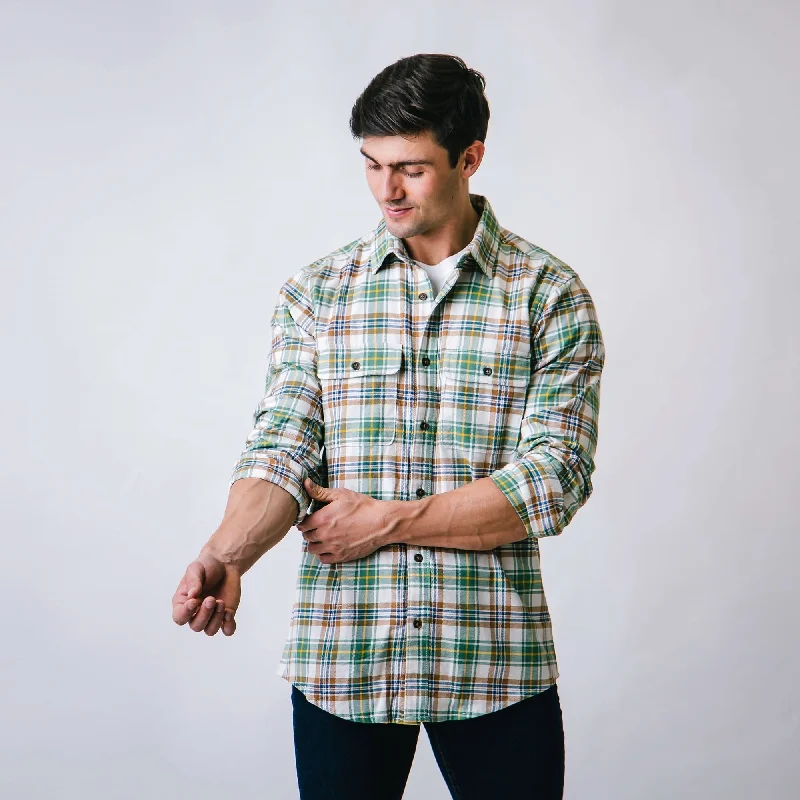 Flannel Double Pocket Shirt