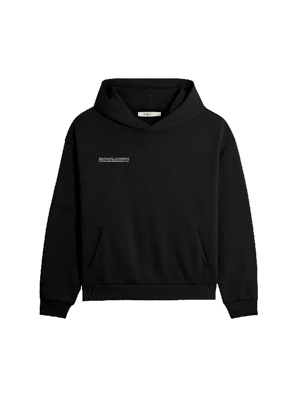 Bargain Blast Mens 365 Midweight Hoodie—black