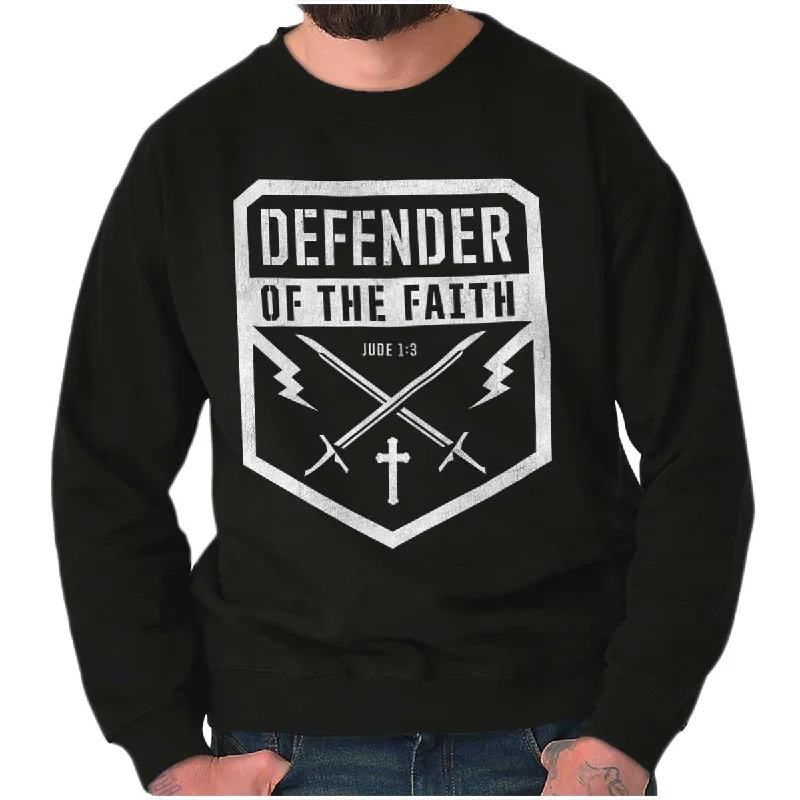 Pay Less Defender of the Faith Crewneck Sweatshirt