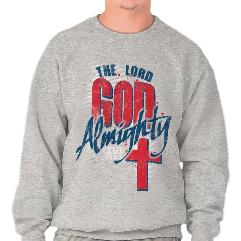 Half Price God Almighty Crewneck Sweatshirt