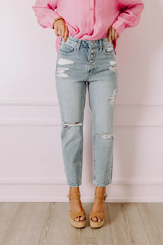 Weekend Savings Fiesta The Leith High Waist Distressed Jean