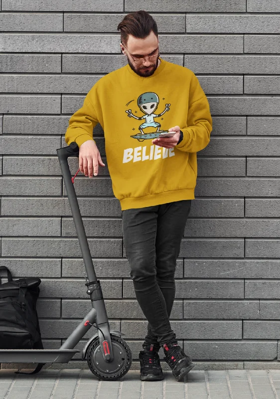 The Best Prices Believe: ALIEN & SPACE- Winter Sweatshirts
