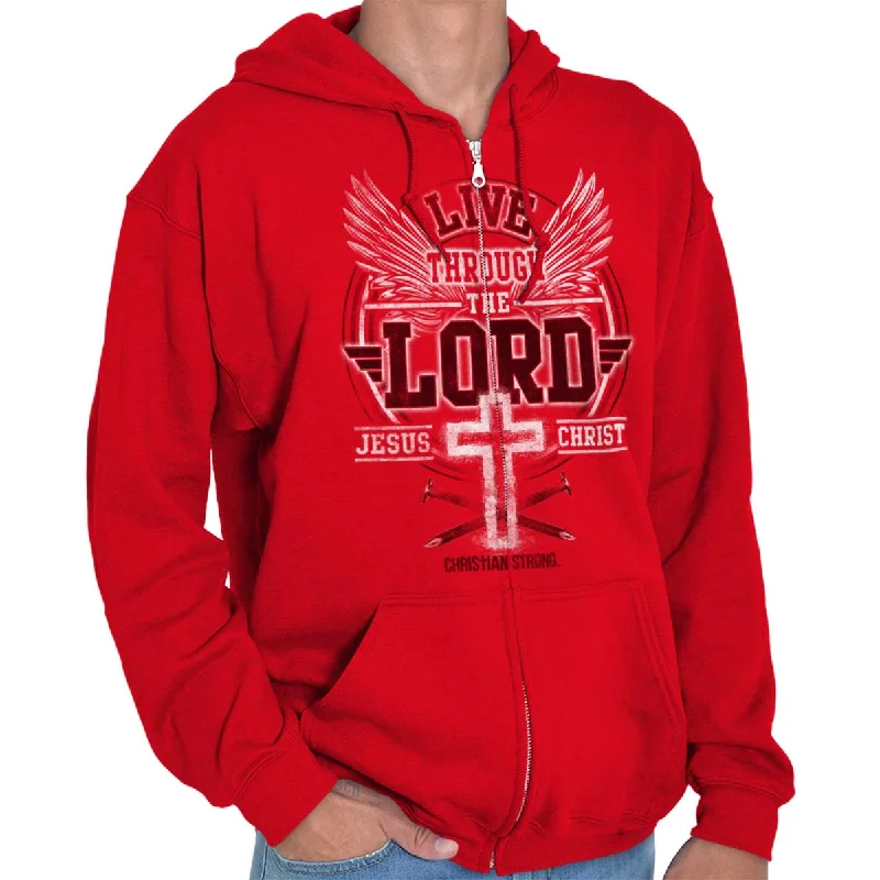 Major Deal Live Through the Lord Zip Hoodie