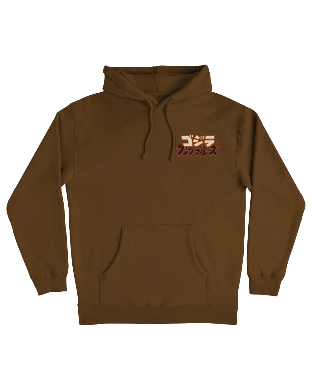 Godzilla Hand Hoodie in Brown