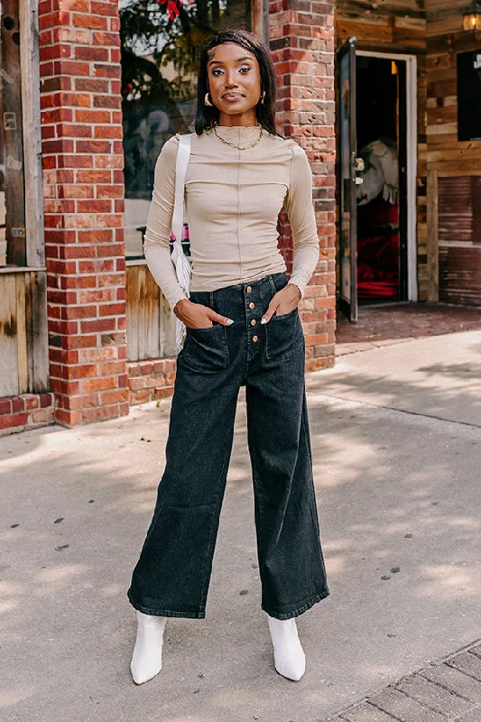 Steal Deal The Adele High Waist Jean In Black