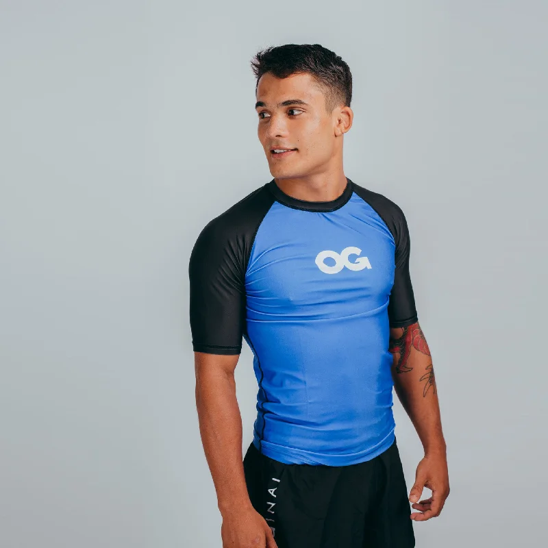 OG Short Sleeve Rashguard (Blue)