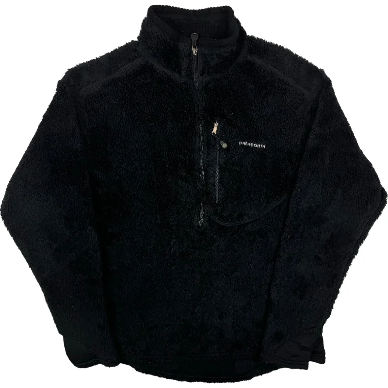 Hurry In Patagonia R2 Regulator Zip-Up Fleece Jacket Black