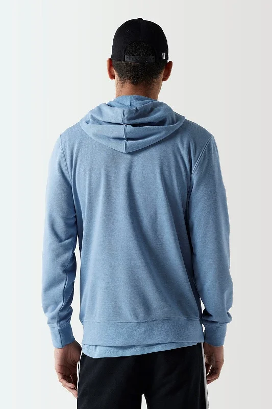 Act Fast Core Full Zip Hoodie - Shadow Blue