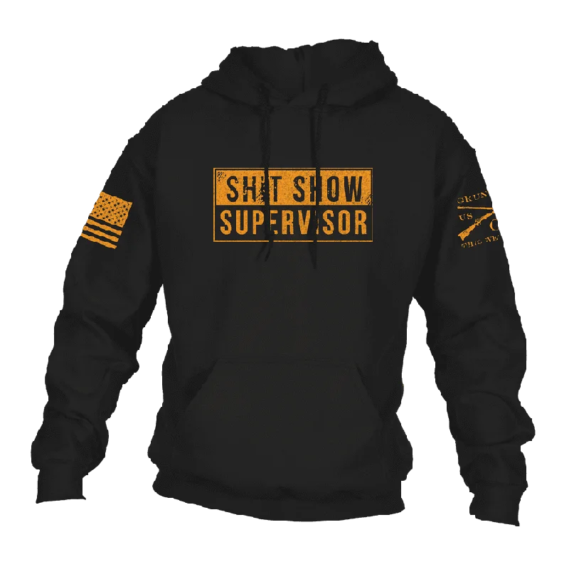 Weekend Savings Bonanza Sh*t Show Supervisor Hoodie - Black