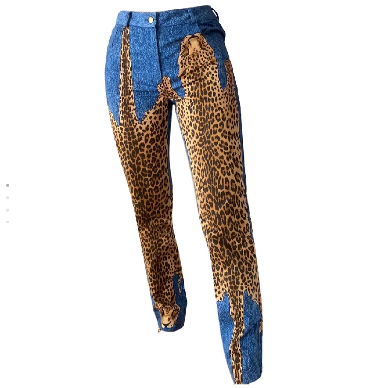Weekend Offers That Shine Dior by Galliano printed trousers from the F/W 2000 runway - L