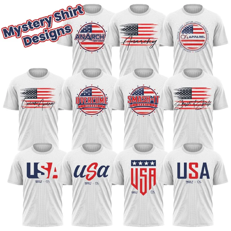 Mystery USA Theme Short Sleeve Shirt