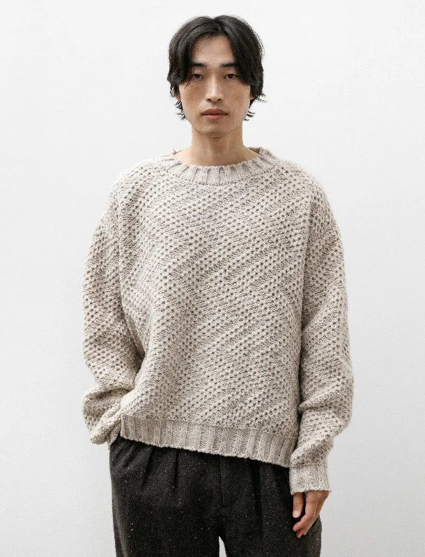 Crew Neck Sweater A Off White