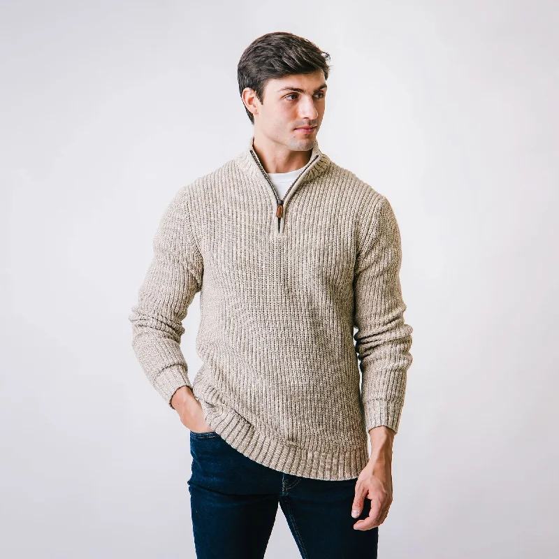 Half Zip Pullover Sweater