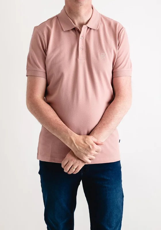 Weekend Discounts You Deserve XV Kings by Tommy Bowe Zebras Polo Shirt, Muted Rose