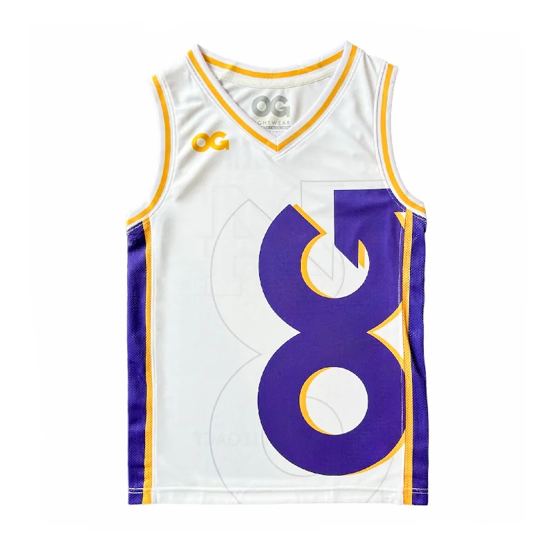 Nxt-Gen Baller Basketball Jersey (White)