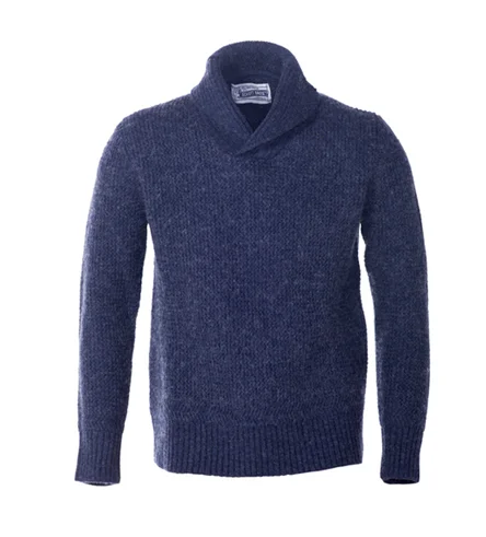 Don't Miss SCHOTT NYC Shawl Collar Cardigan SW1501 Navy