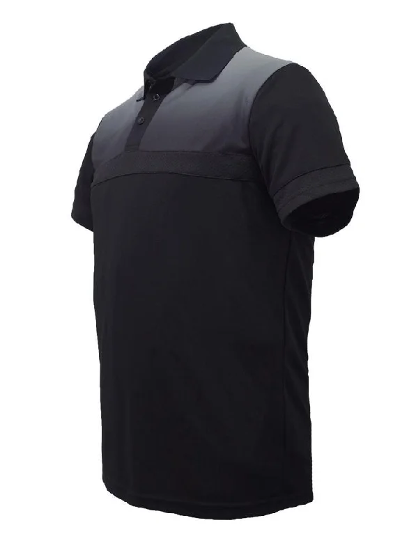 Price Fest Sublimated Casual Polo - Black/Grey