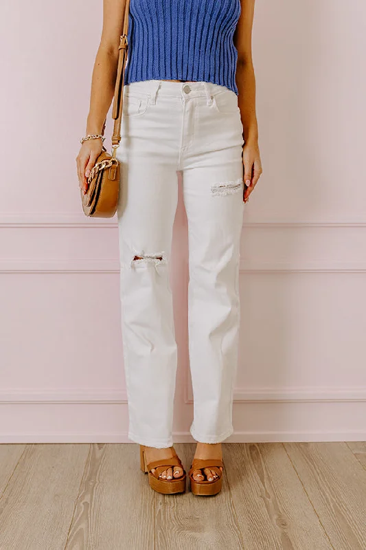Super Discount Risen The April High Waist Distressed Jean