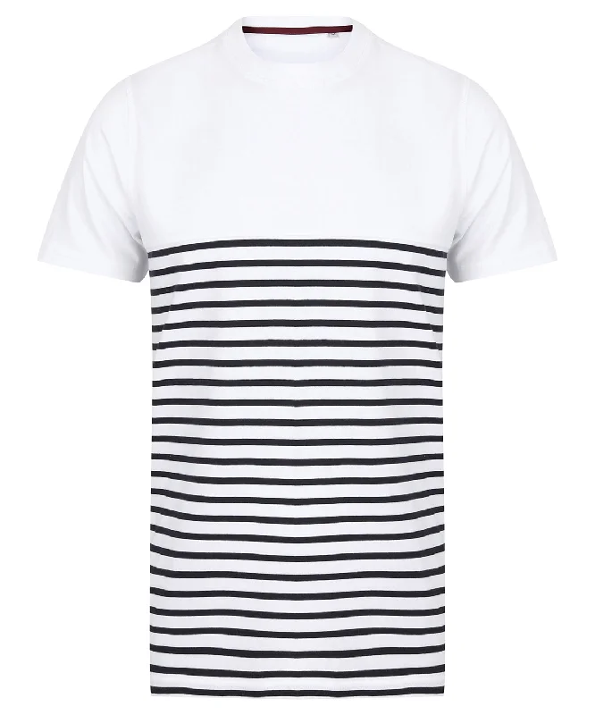 Lowest Prices Short-sleeved Breton T | White/Navy