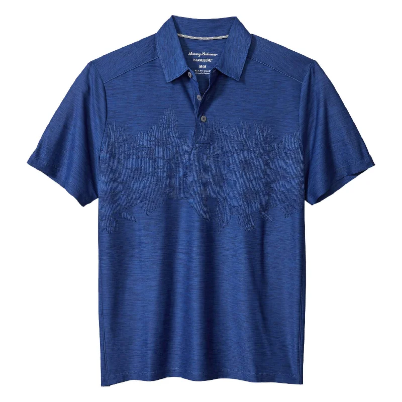 Weekend Discounts to Delight Tommy Bahama IslandZone Palm Coast Hibiscus Border Polo Shirt - Kingdom Blue Weekend Discounts to Delight Tommy Bahama IslandZone Palm Coast Hibiscus Border Polo Shirt - Kingdom Blue