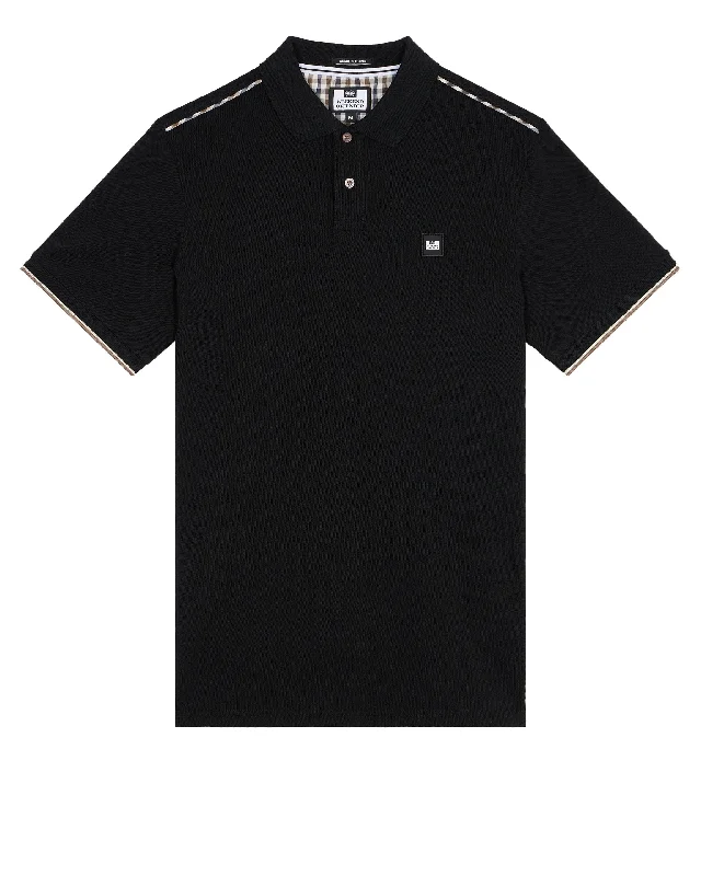 Lowest Rates Sakai Polo Shirt Black/Mid House Check
