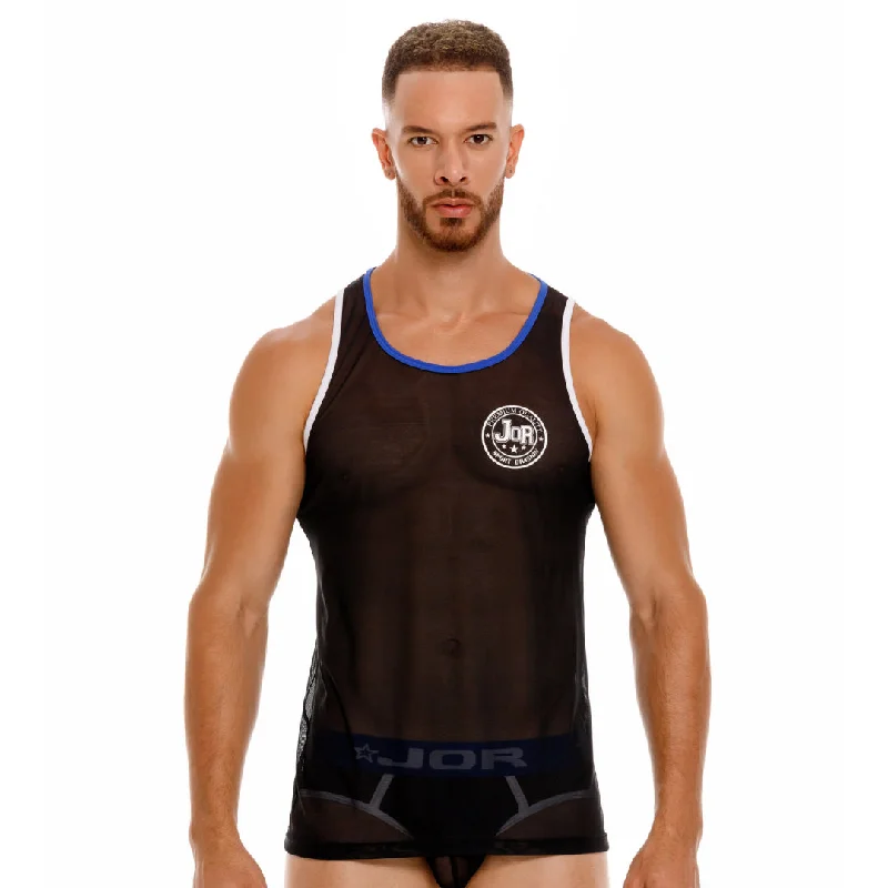 Price Rollback JOR Dakar slim fit mesh tank black