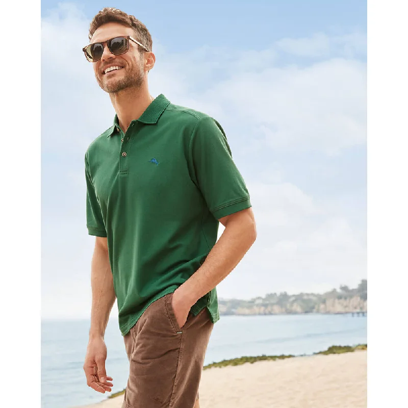 Quick Deals Tommy Bahama IslandZone Emfielder 2.0 Polo Shirt - Myrtle Green