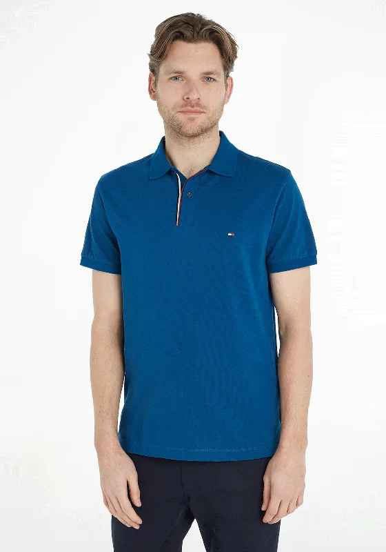 Tommy Hilfiger RWB Detail Polo Shirt, Deep Indigo