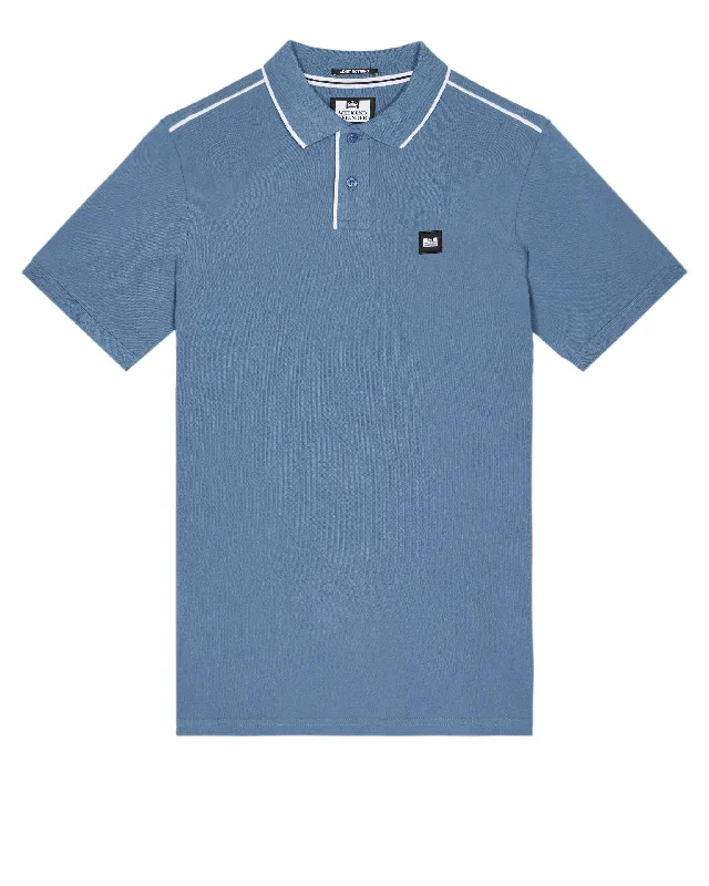 Weekend-Only Price Drops Astola Polo Shirt Baltic Blue/White