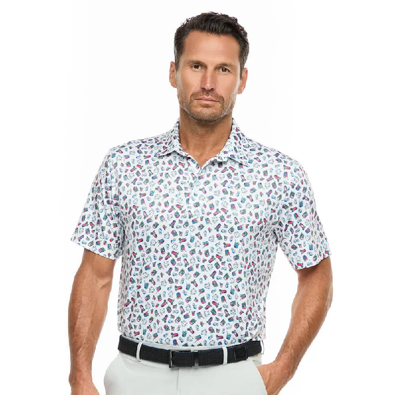 Markdown Madness Robert Graham Shuffle N Shake Classic Fit Polo Shirt - Magenta