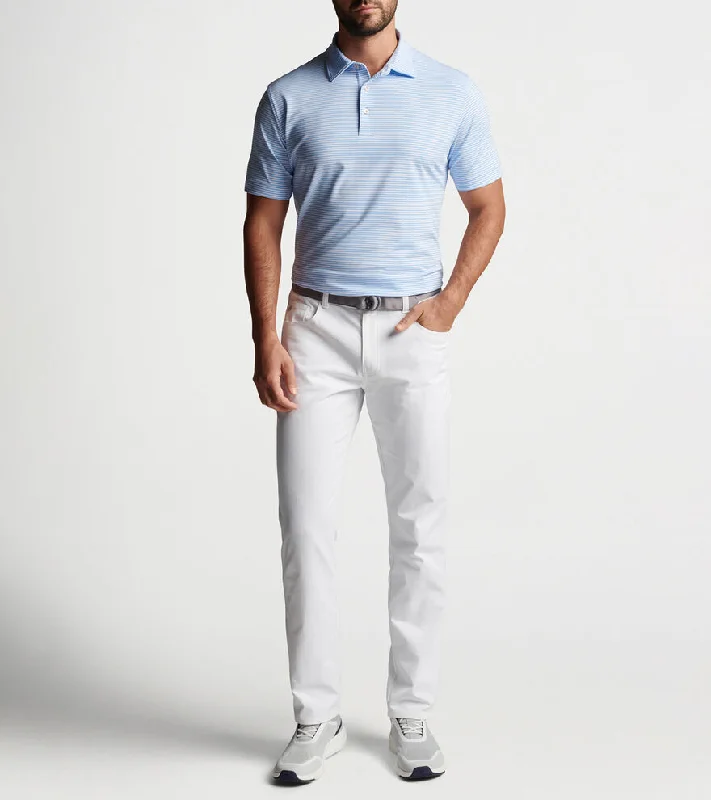 Weekend Discounts to Relish Peter Millar Hales Performance Polo Shirt - Cottage Blue* Weekend Discounts to Relish Peter Millar Hales Performance Polo Shirt - Cottage Blue*