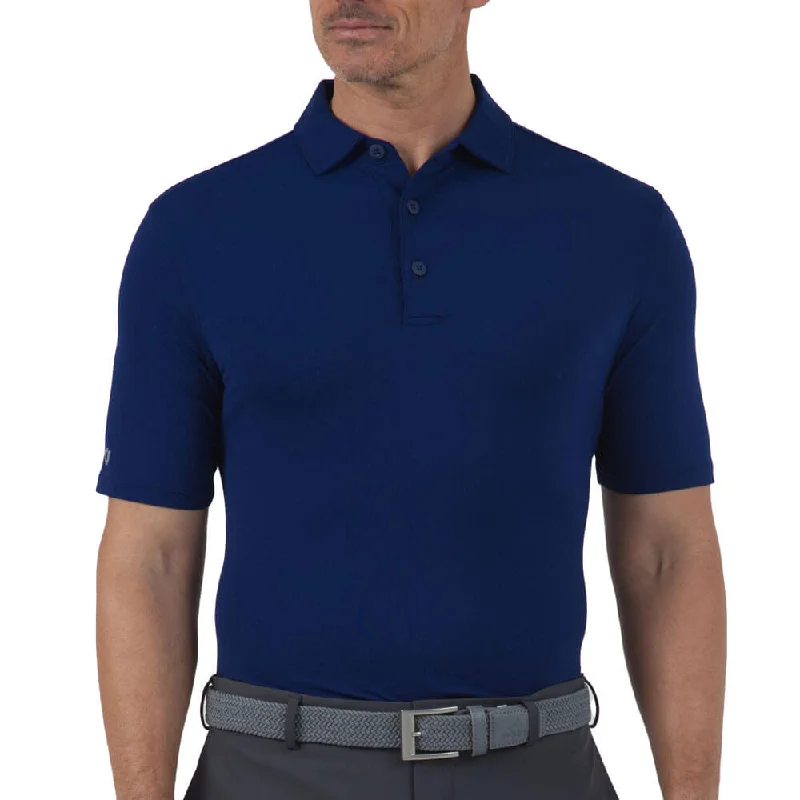 Price Cut IBKUL Mens Solid Polo Shirt - Ink