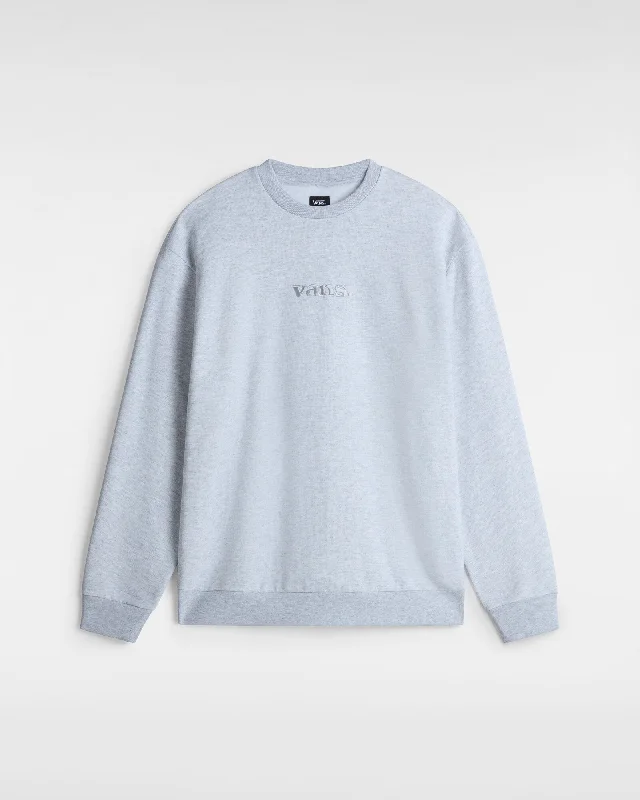 Vans Mens Essential Relaxed Crew Sweatshirt - Light Grey