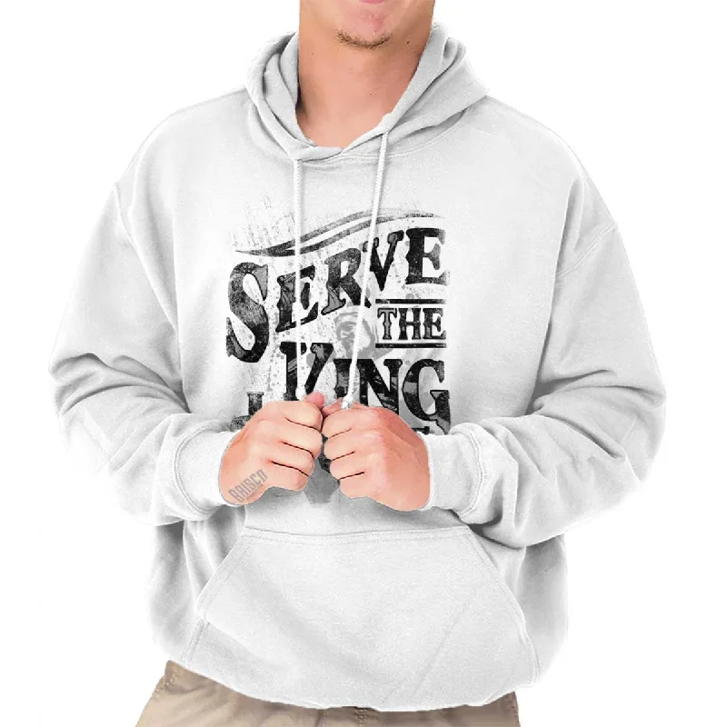 Big Savings Serve The King Jesus Christ Hoodie
