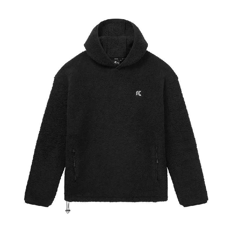 Savings Galore Black Sherpa Hoodie