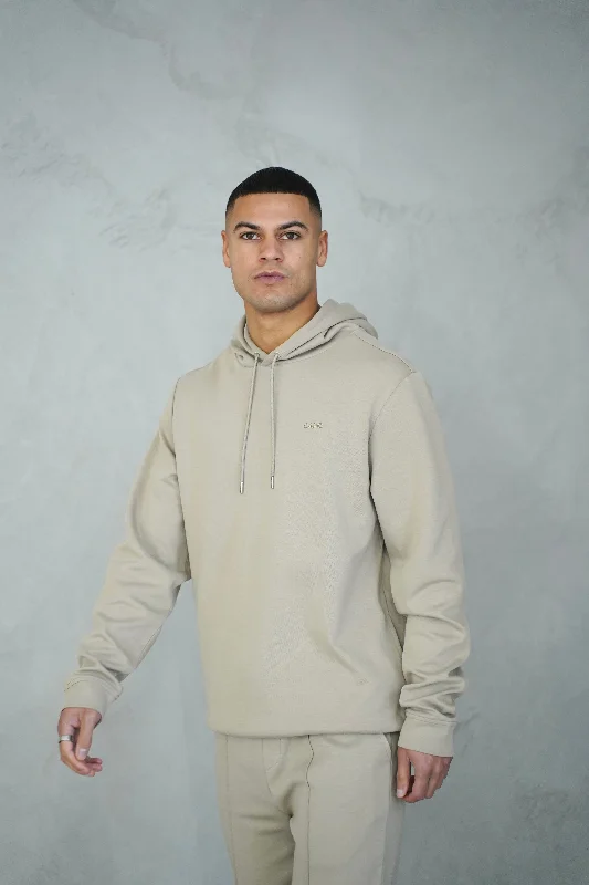 Act Now Capo Interlock Hoodie - Oatmeal