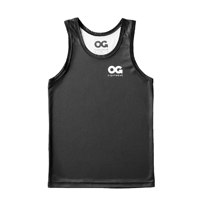 Classic Microfiber Singlet (Black)