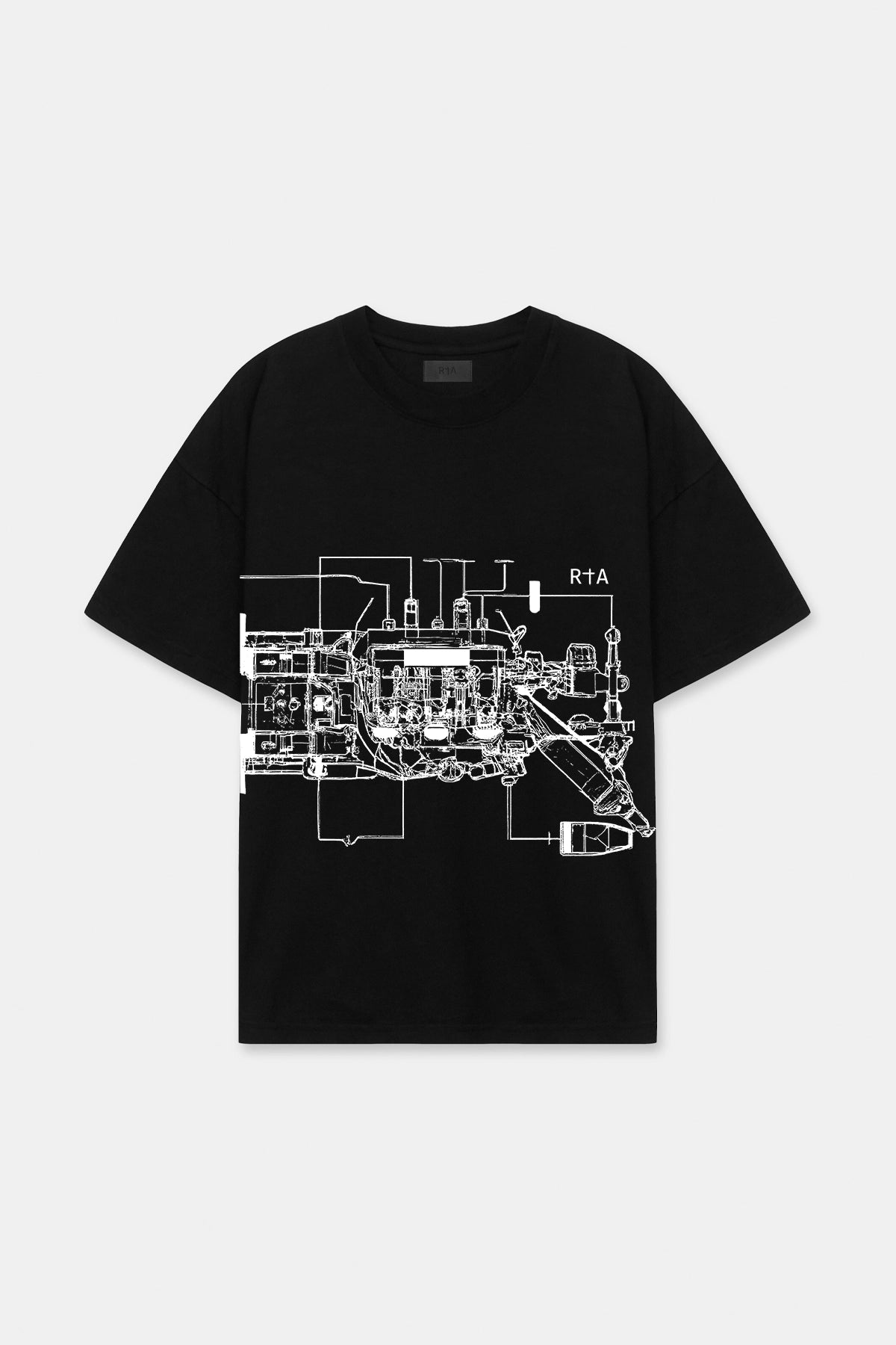 COLT TEE | BLACK MOTO DIAGRAM