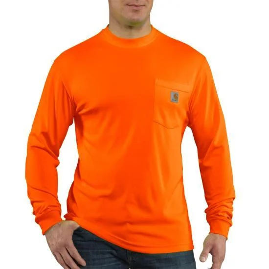 Force Color Enhanced Long Sleeve T-Shirt (Brite Orange)