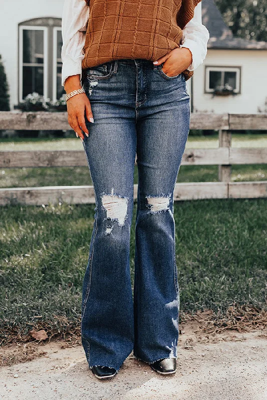 While Supplies Last Judy Blue The Koty High Waist Distressed Flare
