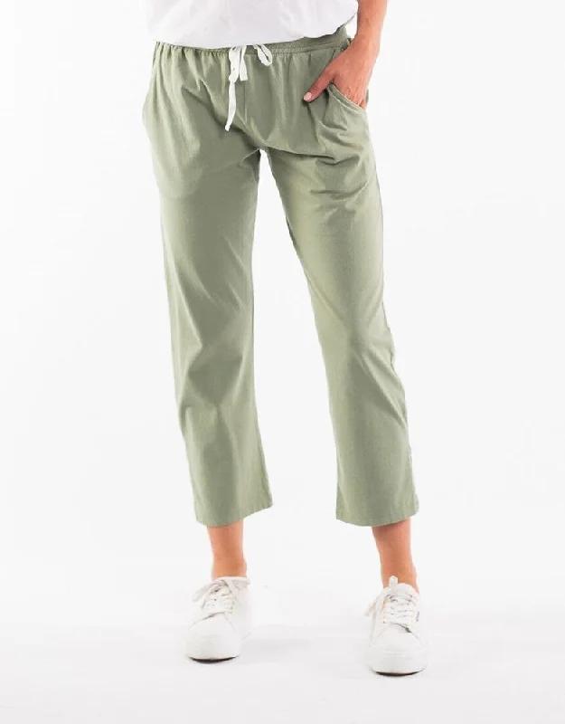 Weekend Deals That Amaze Elm Hannah Split Hem Pant Khaki