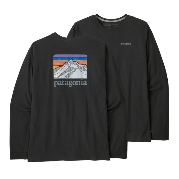 Men's Long-Sleeved Line Logo Ridge Responsibili-Tee Shirt